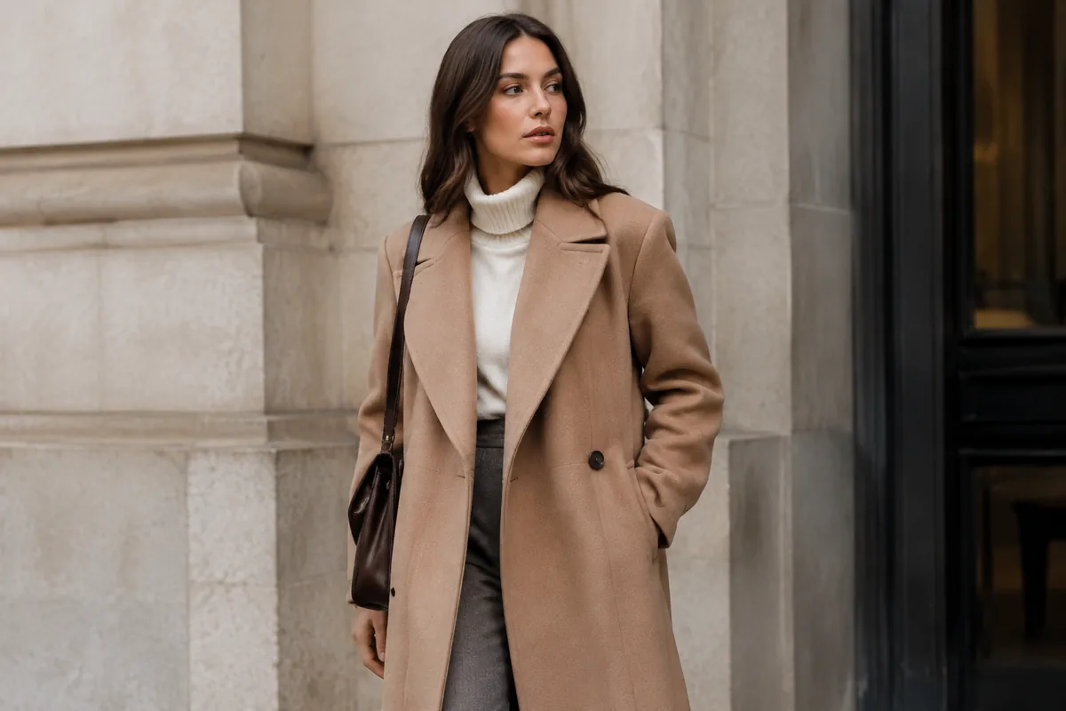 Faut-il citer les matières dans une chronique de mode sur un manteau